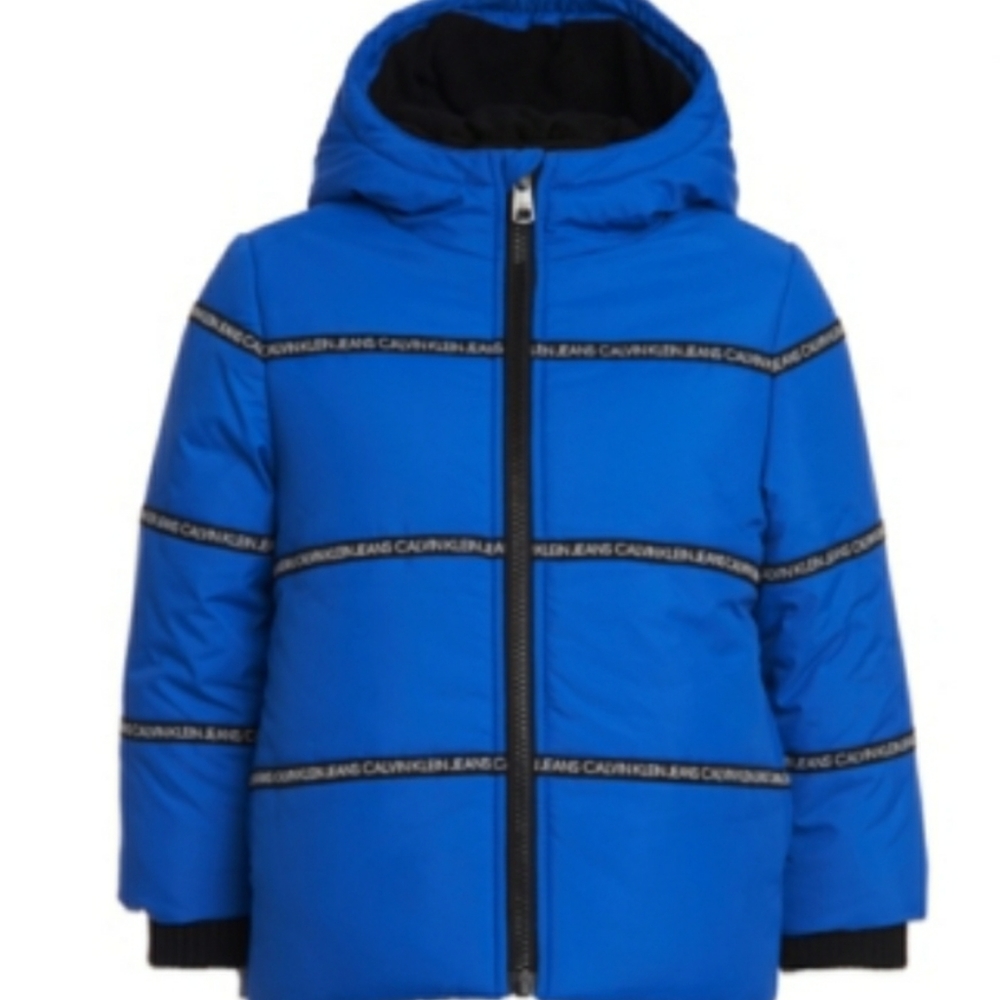 CALVIN KLEIN BUBBLE PUFFER BRIGHTBLUE JACKET